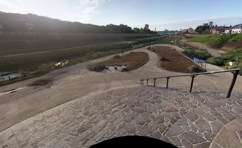 公園　大正川河川敷公園（公園）まで565m