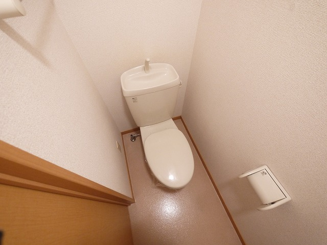 トイレ　ゆったりとした空間のトイレです