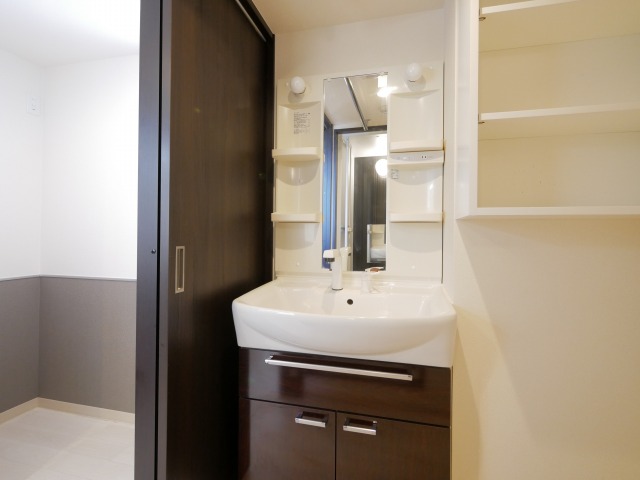 洗面設備　シャワードレッサー付きです！