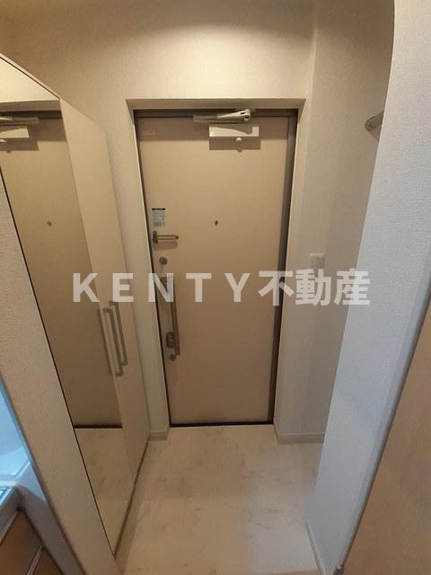 玄関　明るい玄関です