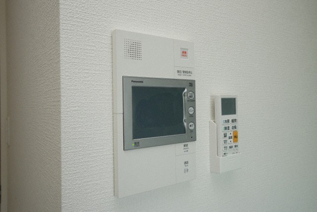 セキュリティ　モニター付きインターホンです