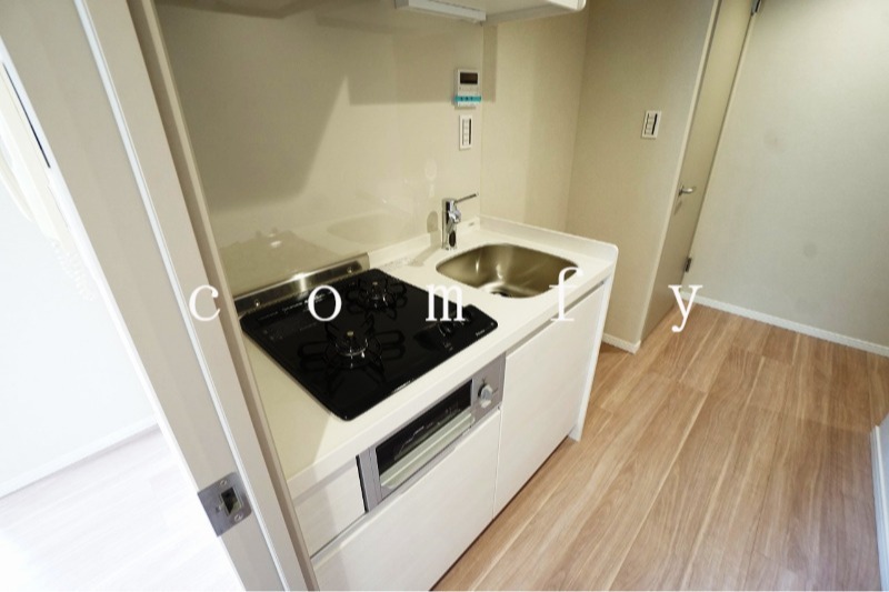 キッチン　ガス２口システムキッチン