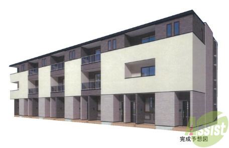 建物外観　宮城県仙台市太白区中田字前沖中「中田町アパート」