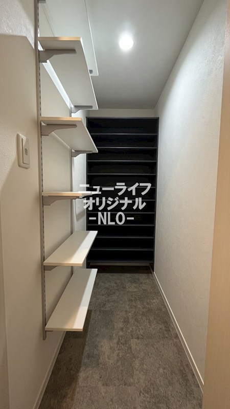 その他設備　ゆったりサイズのシューズインクローゼット