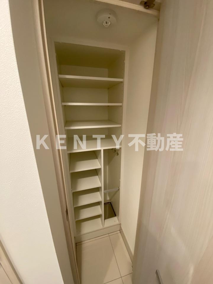 収納　収納があります