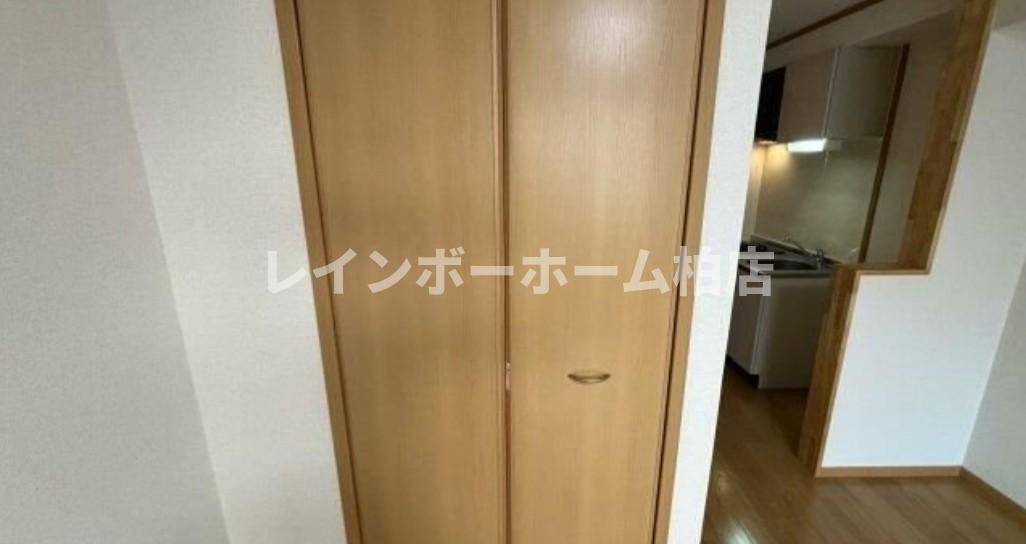 収納　クローゼットです
