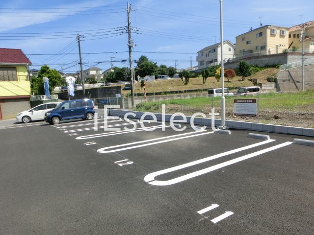 駐車場　敷地内の駐車場です。