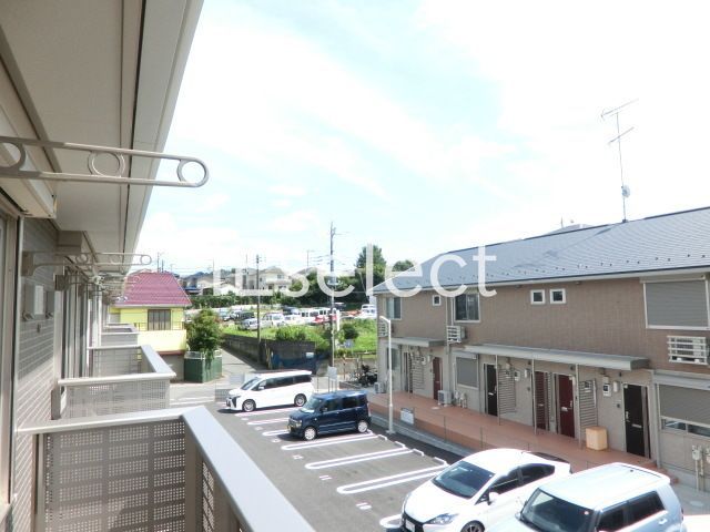 眺望　バルコニーからの眺望です。