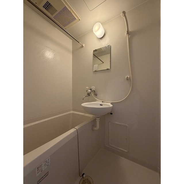 バス・シャワールーム　同タイプ他部屋の写真になります。