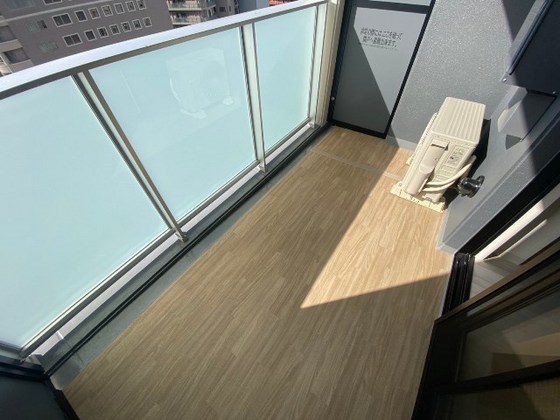 バルコニー　※別部屋の写真です