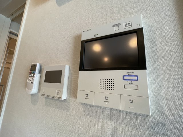 セキュリティ　アーバネックス新町　テレビ付きモニターホン