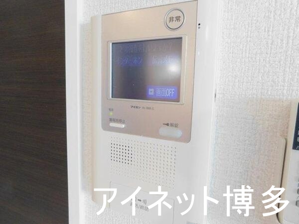 セキュリティ　来客の確認ができるので安心ですね