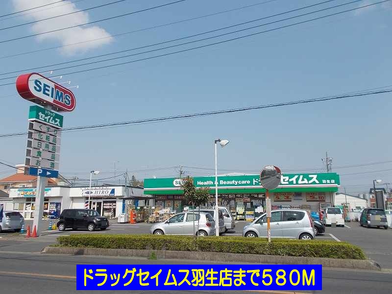 ドラックストア　ドラッグセイムス羽生店（ドラッグストア）まで580m