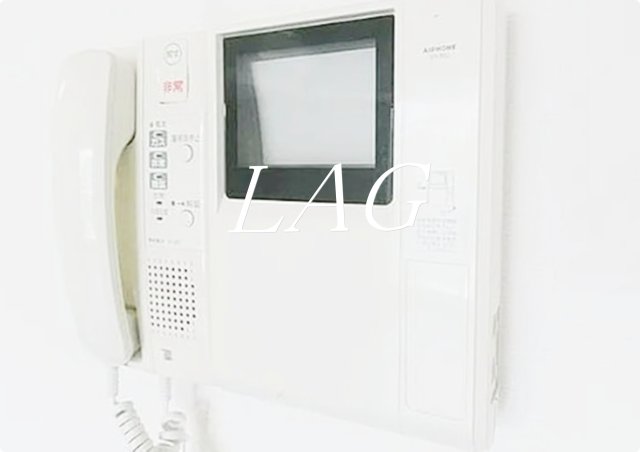 セキュリティ　モニター付インターホンです。