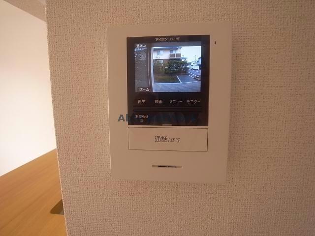 セキュリティ　モニター付きインターホン