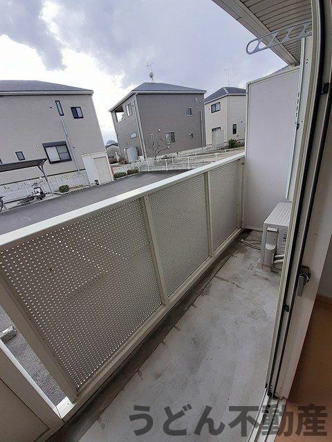 バルコニー　うどん県のお部屋探しはうどん不動産へ うどんちゃんとLINE