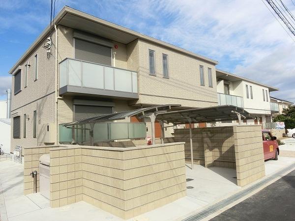建物外観　室内中型犬１匹までペット飼育可！