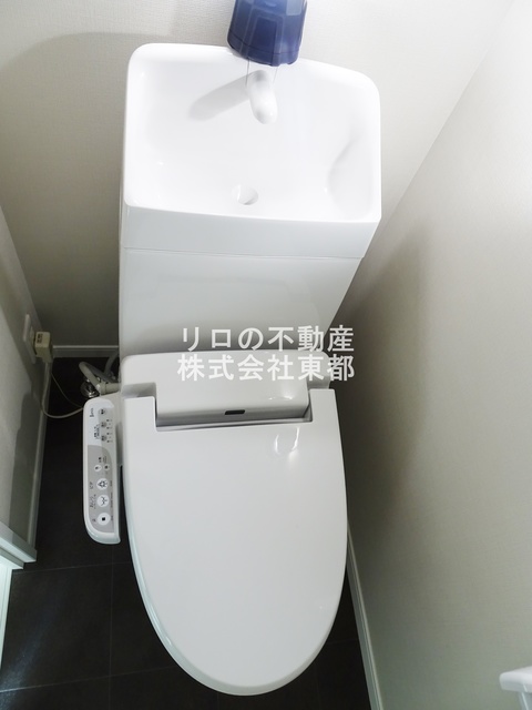 トイレ　洗浄便座付です！毎日清潔・快適にお過ごしいただけます♪