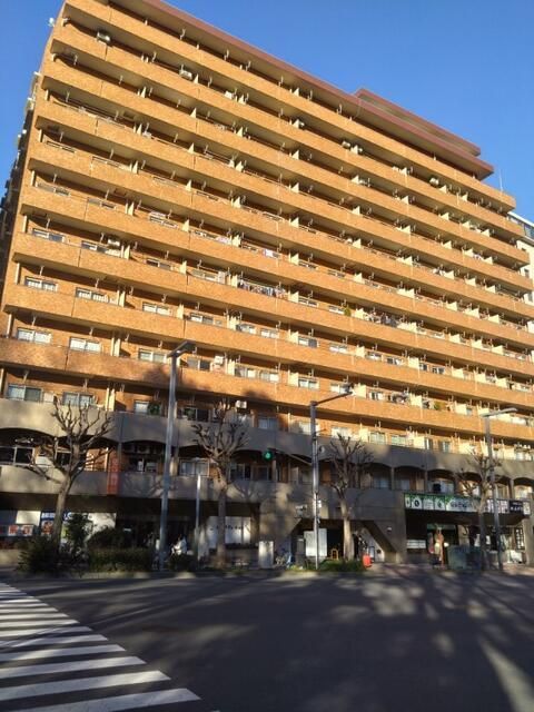 建物外観　日昇、眺望良好。１０階部分