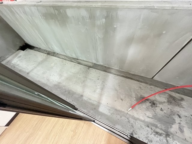 バルコニー　陽当たり良好なバルコニーです