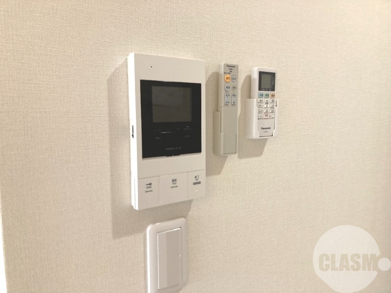 セキュリティ　来訪者が確認できるモニターホン♪
