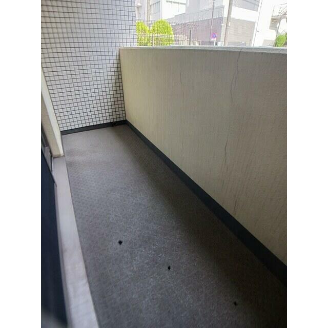 バルコニー　広くて使いやすいバルコニー