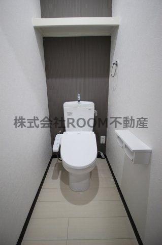 トイレ　ゆったりとした空間のトイレです