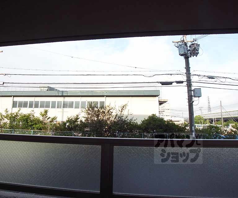 眺望　１０３号室から見た景色です。