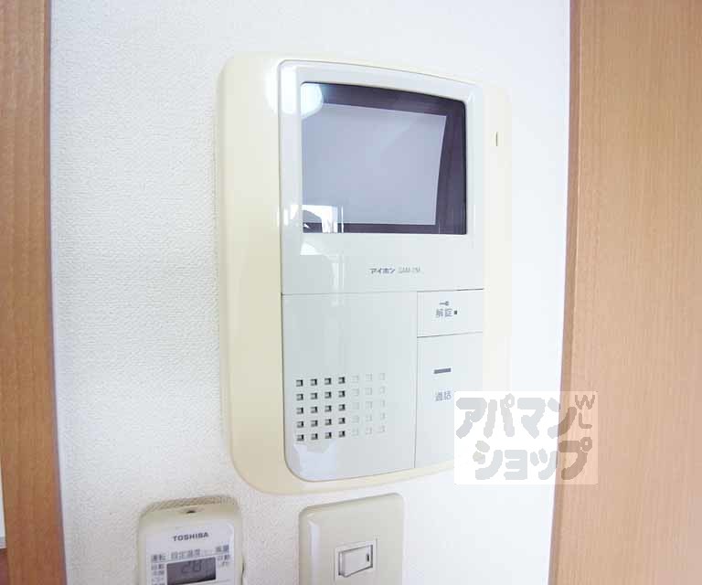 セキュリティ　来客者がわかるので安心ですね・
