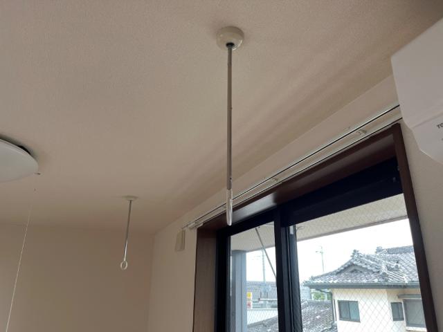 その他設備　室内物干し