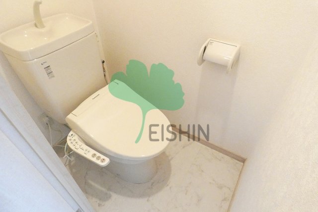 トイレ　清潔感のあるトイレです。