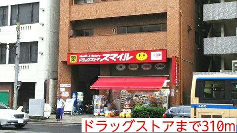 ドラックストア　ドラッグストア（ドラッグストア）まで310m