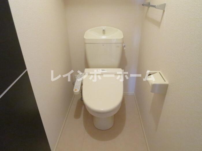 トイレ　ゆったりとした空間のトイレです