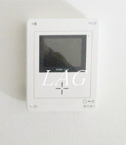 セキュリティ　モニター付きインターホンです。