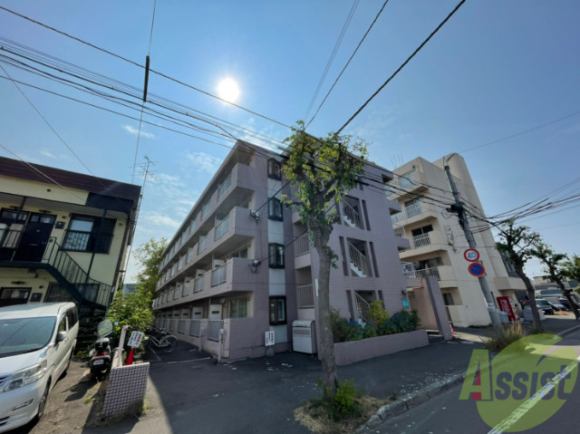 建物外観　札幌市北区北２１条西「グローリア北２１」