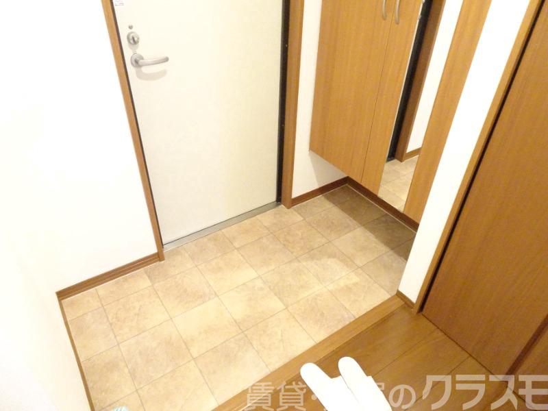 玄関　トールタイプのシューズボックスあり♪