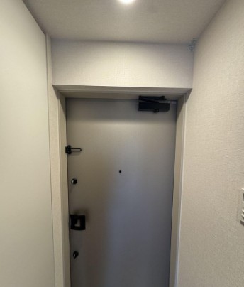 玄関　シンプルで使いやすい玄関です