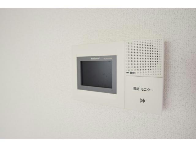 セキュリティ　来訪者を確認できて安心です♪