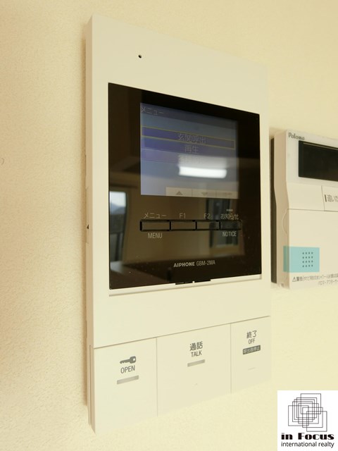 セキュリティ　来客の顔が見える安心のTVモニターホン