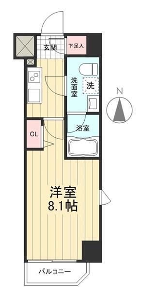 ベルシード池袋本町の間取り写真