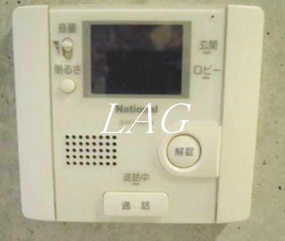 その他設備　モニター付インターホンです。