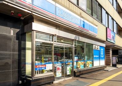 コンビニ　ローソン札幌北1条東一丁目店（コンビニ）まで410m