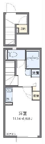 クレイノアオキハイツの間取り写真