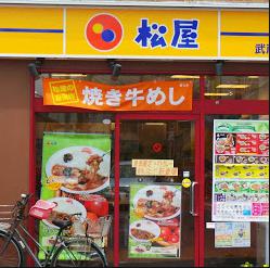 飲食店　松屋 武蔵新田店（飲食店）まで125m