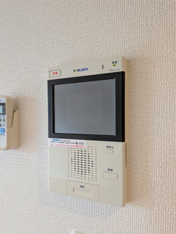 セキュリティ　TV付きインターホンでセキュリティ面も安心です