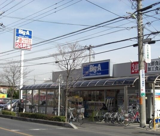 ショッピングセンター　ビッグ・エー三室店（ショッピングセンター）まで1058m