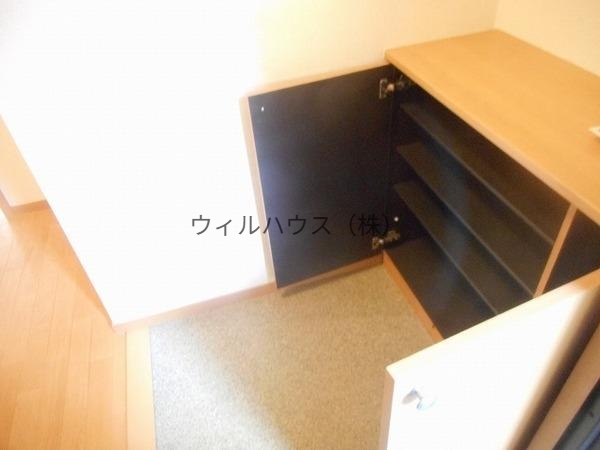玄関　下駄箱！