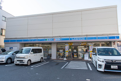 コンビニ　ローソン 足立新田一丁目店（コンビニ）まで587m