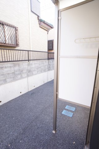 バルコニー　落ち着いた時間を過ごせるバルコニーです