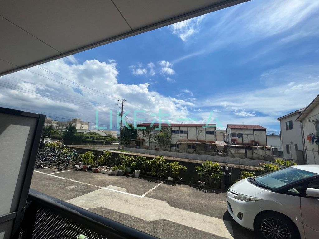 眺望　駐車場